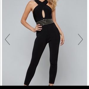 Bebe bandage jumpsuit